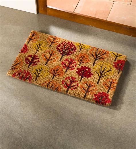 Fall Trees Coir Doormat | Outdoor Rugs + Doormats | Outdoor Decor | Outdoor | VivaTerra | Nature ...