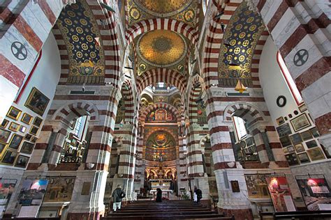 PHOTO: Interior of Notre Dame de la Garde Cathedral, Marseille, France