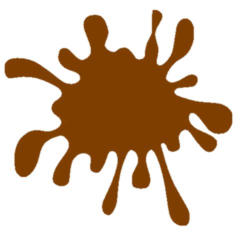 Brown Paint Splatter Png - Free Logo Image