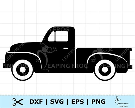 Art & Collectibles Old Truck back Svg,Old Truck Back Svg png dxf jpeg ...