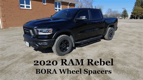 2020 RAM Rebel - BORA 1.5" Wheel Spacers 4K - YouTube