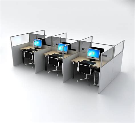 Buy 6-desk SEG Office Desk Partitions - Save Up to 20% | BannerBuzz