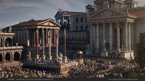 Ancient Roman Forum Reconstruction