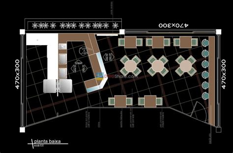 4. Cafeteria AutoCAD blocks free download | Free Cad Blocks, download DWG models for architects ...