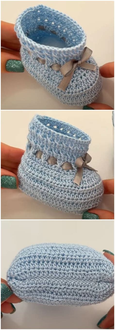 Crochet Baby Shoes Video Lesson - We Love Crochet