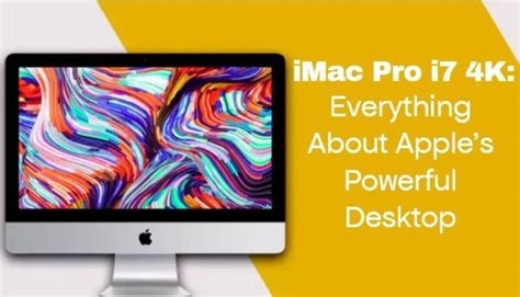The Imac Pro I7 4k - A Powerful Desktop Computer With a 4K Display - WebToonXYZ - Webtoon XYZ ...