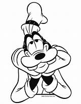 Disney Goofy Coloring Pages sketch template