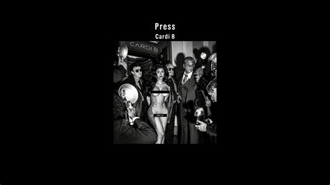 Cardi B - Press [가사/자막/번역/해석] - YouTube