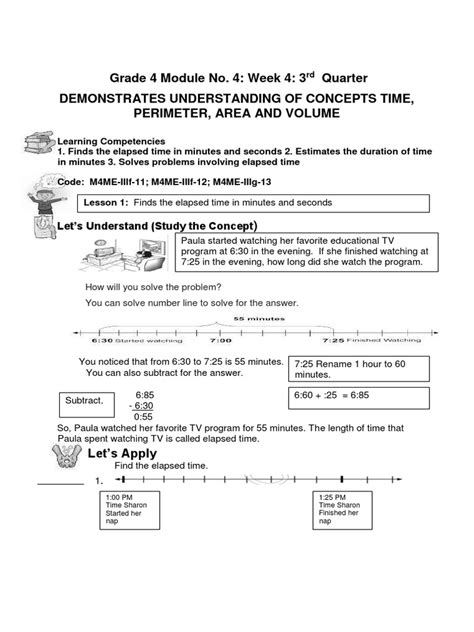 Math4 q3 Module4 Week4 | PDF