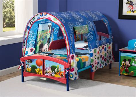 Delta Children Disney Mickey Mouse Toddler Tent Bed & Reviews | Wayfair