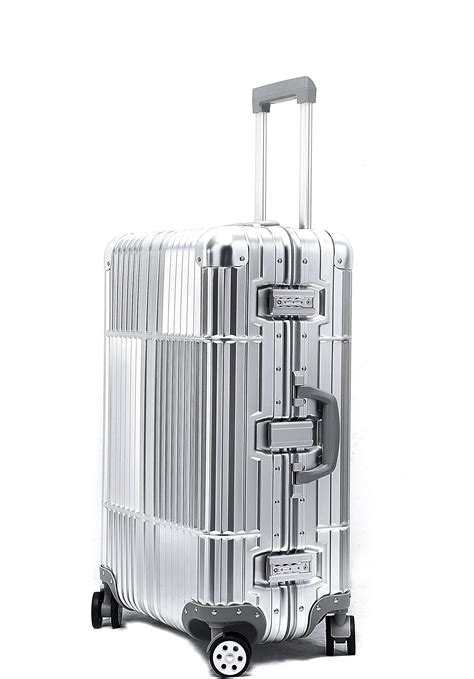 28" Aluminum Luggage (Silver) – Newbee Fashion