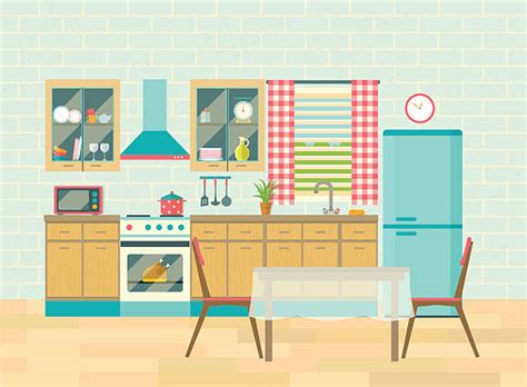 Best Kitchen Illustrations, Royalty-Free Vector Graphics & Clip Art - iStock