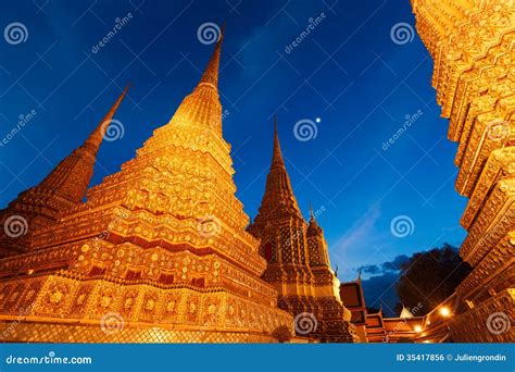 Wat Pho in Bangkok, Thailand Stock Photo - Image of beautiful ...