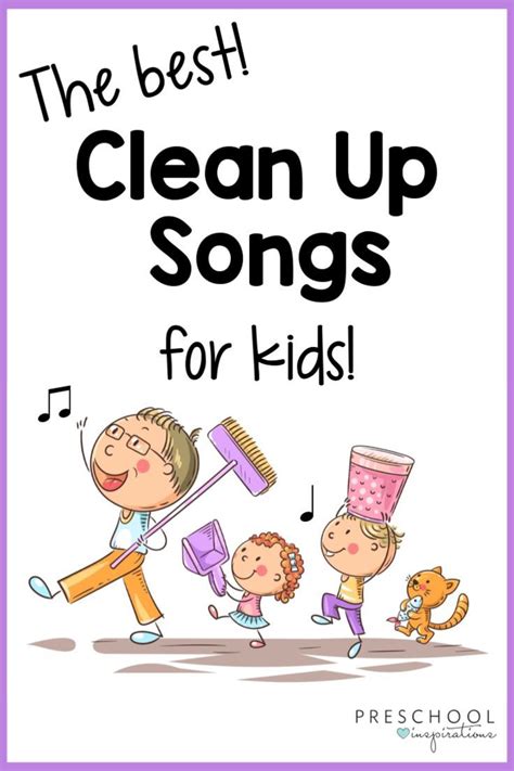 The Best Clean Up Songs for Kids | Clean up song, Kids songs, Preschool songs