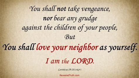 Love Thy Neighbor – The Second Greatest Commandment – Revealed Truth