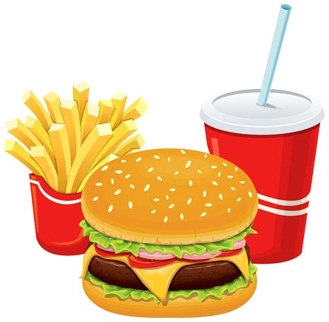 Fast food Junk food Hamburger Breakfast French fries - fries png ...