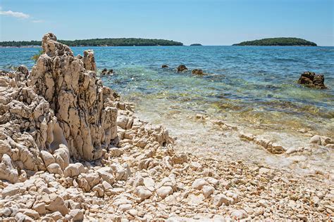 Rocky beach in Istria, Croatia Photograph by Beautiful Things