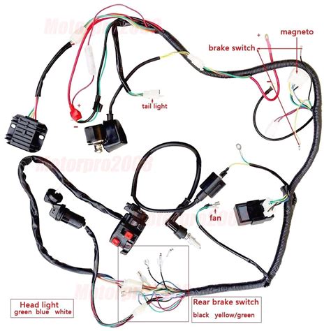 Apollo Dirt Bike Parts Diagram