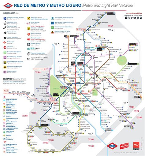 Metro de Madrid - Líneas, mapas, planos, pases y precios