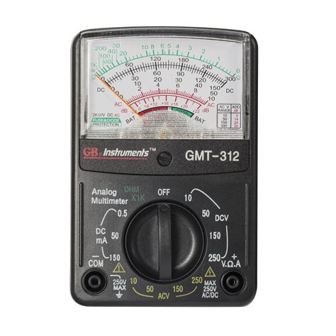 Parts Of Analog Multimeter