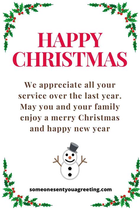 35+ Christmas Wishes for Employees - Someone Sent You A Greeting