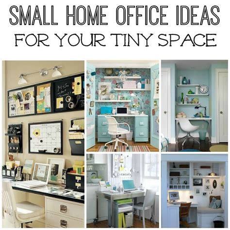 Five Small Home Office Ideas