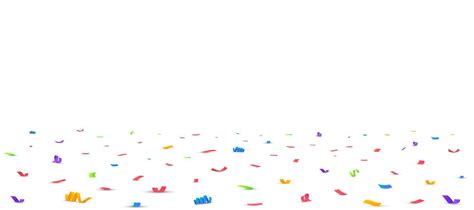 Confetti background. Falling confetti, birthday vector illustration 14847062 Vector Art at Vecteezy