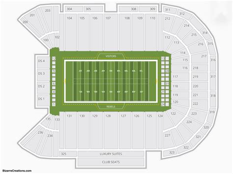 Sam Boyd Stadium Seating Chart | Seating Charts & Tickets