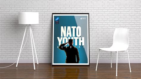 Key Visual for NATO Youth Academy on Behance