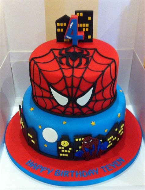 32+ Inspiration Image of Cakes For Birthdays - davemelillo.com | Spiderman birthday cake ...