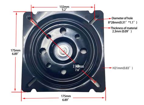 Swivel Plate - MilVil Industries Inc.