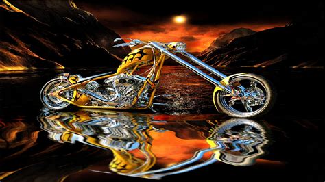 Chopper Girls Motorcycle Wallpaper - WallpaperSafari