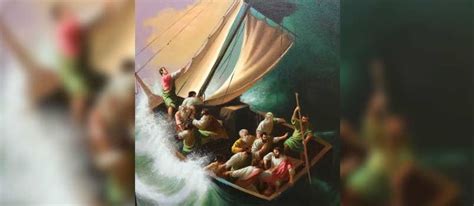 JESUS ASLEEP IN THE BOAT - Roman Catholic Diocese of Kalookan