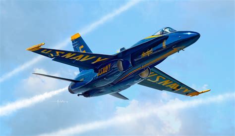 ITALERI - F/A - 18 Hornet ''Blue Angels''