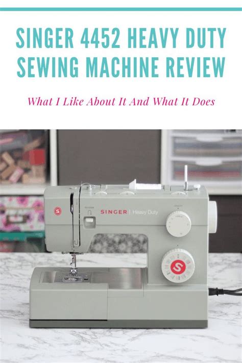 Singer 4452 Heavy Duty Sewing Machine Review - Personal Experiences in 2021 | Sewing machine ...