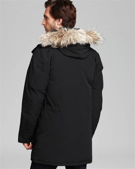 Lyst - Canada Goose Citadel Parka With Fur Hood in Black for Men