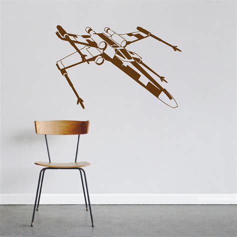 X Wing Wall Decal Star Wars Wall Decals Sticker Large Star Wars Decals - Christian Wall Murals