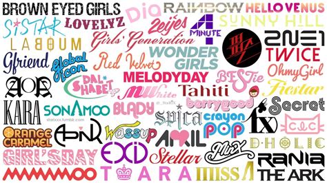 ¿Puedes Armar Los Logos De Estos Grupos de Kpop Femeninos? - KDaebak