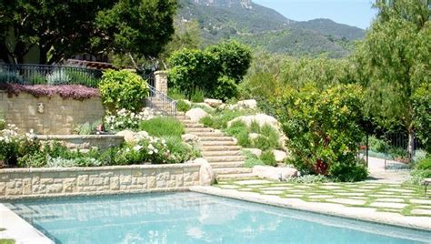 Santa Barbara, CA foothills pool. | Pool builders, Pool, Pool designs