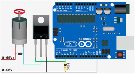 MOSFET for controlling a DC motor - Motors, Mechanics, Power and CNC - Arduino Forum