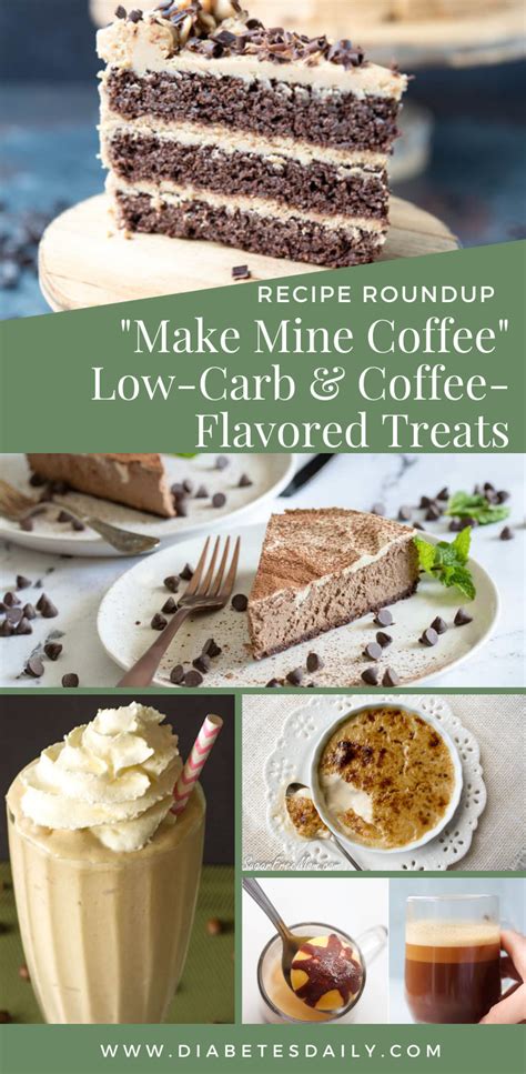 Recipe Roundup: Low-Carb Coffee-Flavored Treats – Diabetes Daily