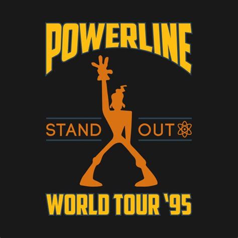 Powerline Concert Tee - Powerline - T-Shirt | TeePublic Disney Tips, Disney Magic, Powerline ...