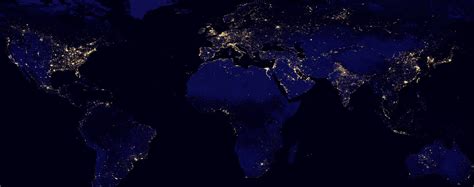 NASA-NOAA satellite reveals new views of Earth at night | Kurzweil