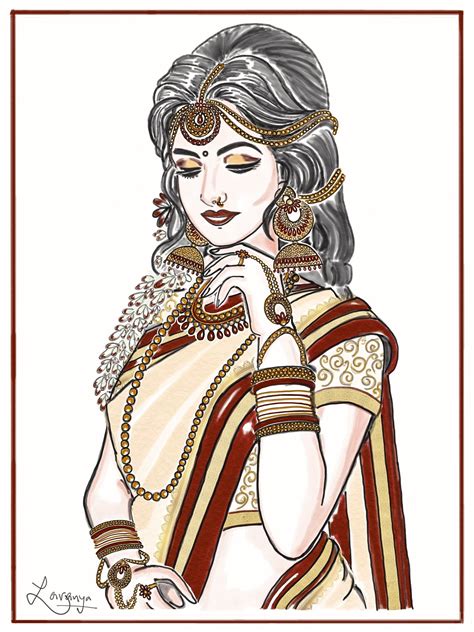 Indian Bride Sketch