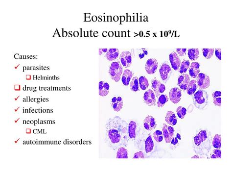 High Low Absolute Eosinophil Count Functions