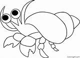 Hermit Crab Coloring Pages 15 Free Printables  ColoringAll sketch template