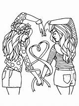 Best Friends 5 Coloring Page  Free Printable Pages For Kids sketch template