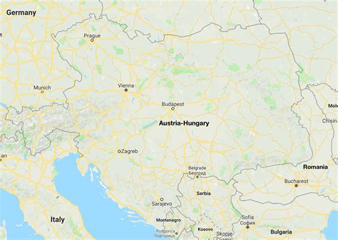 Google Maps: Austria-Hungary : r/imaginarymaps