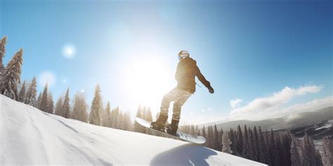 Snowboarder is going down on a mountain 24493532 Stock Photo at Vecteezy