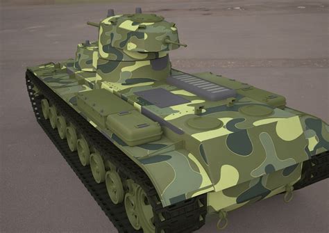 SMK Military Tank 3D Model Model - TurboSquid 2069377